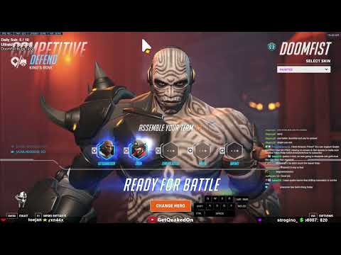 2500+ hours on DOOMFIST GetQuakedOn | TOP 500 |  OVERWATCH 2 SEASON 11