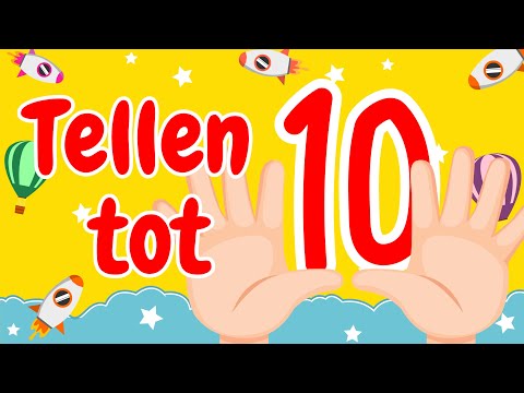 Leren tellen tot 10 voor peuters - Educatieve video