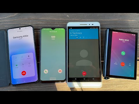 Incoming Calls on Two Samsung S20+/A50 vs Lenovo PB1-770M/Royole FlexPai RY1201