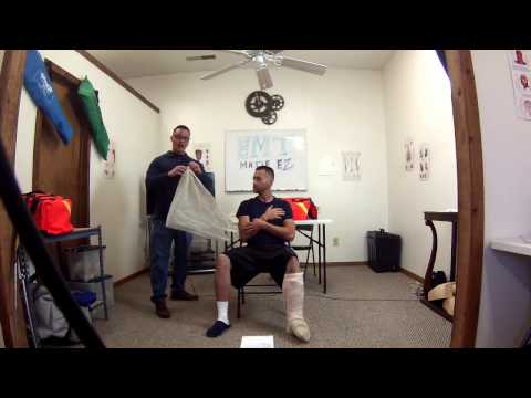 EMT (NREMT Joint Immobilization Skill) Without Explanation