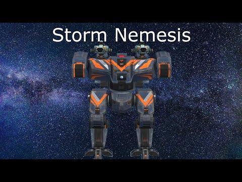 Storm Nemesis. War Robots Test Server