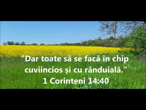 1 Corinteni 14, 40, v1, voce, KARAOKE