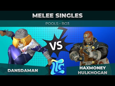 dansdaman vs HaxMoneyHulkHogan - Melee Singles: Pools - Low Tide City | Sheik vs Ganon