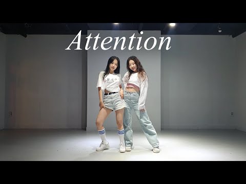 [Mirrored] NewJeans(뉴진스) - Attention(어텐션) 2인 안무 거울모드 ㅣ 2인 커버댄스