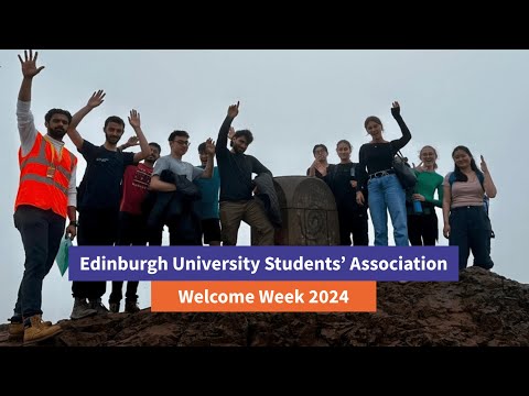2024 Welcome Week at the University of Edinburgh