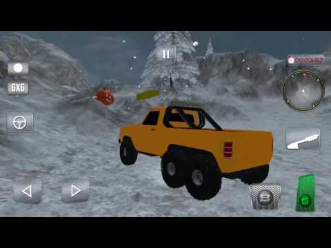 Snow Driving Offroad 6x6 Truck - Overview, Android GamePlay HD
