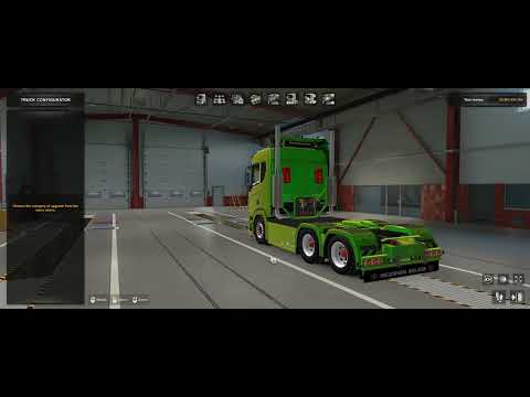 New sticker for V8 Scania garage trucks