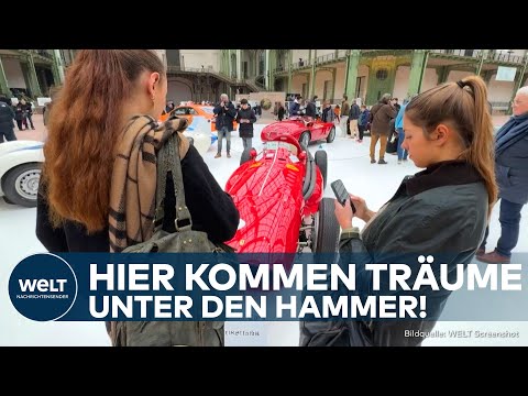 Video Thumbnail: FRANKREICH: Ferrari, Bugatti und Co.! In Paris kommen die Träume von Oldtimer-Fans unter den Hammer!
