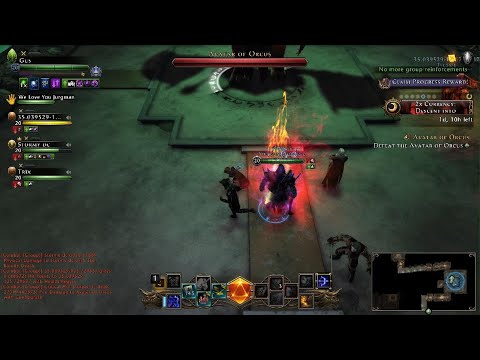 Neverwinter First Boss Tomb of the Nine Gods Done Fast