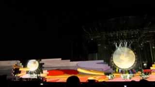 Roger Waters The Wall - Goodbye Blue Sky & Empty Spaces Werchter 20-7-2013 HD