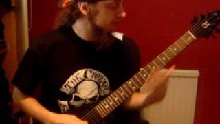How to Play Thrasher Guitar Solos by EVILE - w/ Ol Drake