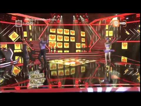 El Gran Show - Franco Cabrera y Pierina Neira bailan "La ricotona" - Sábado 30-05-2015