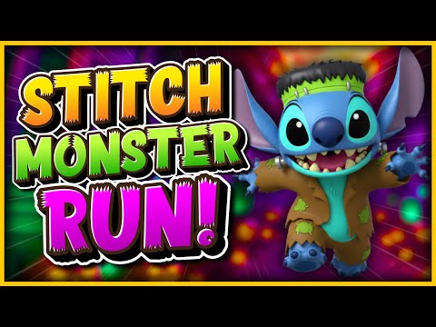 Stitch Monster Run! 🎃 Halloween Brain Break 🎃 Freeze Dance 🎃 Just Dance 🎃 Danny Go Noodle