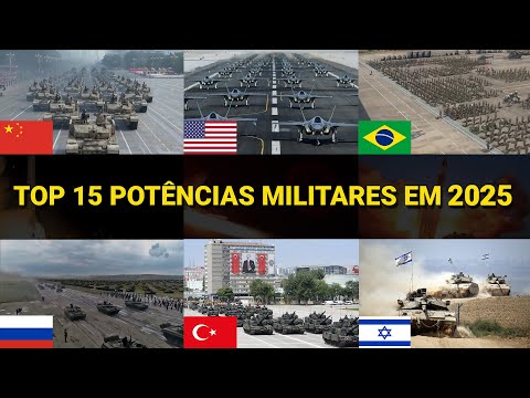 The 15 greatest military powers on the planet in 2025