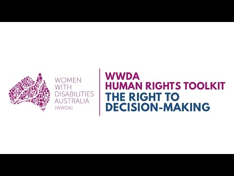 Cover art for: Women With Disability Speak About the Right to Decision Making