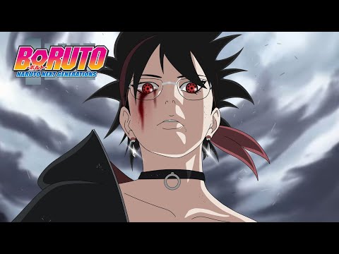SARADA'S MANGEKYO SHARINGAN VS OBITO | BORUTO TIME TRAVEL