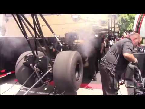 NHRA Top Fuel And Funny Car Warm-ups (Throttle Whacks)