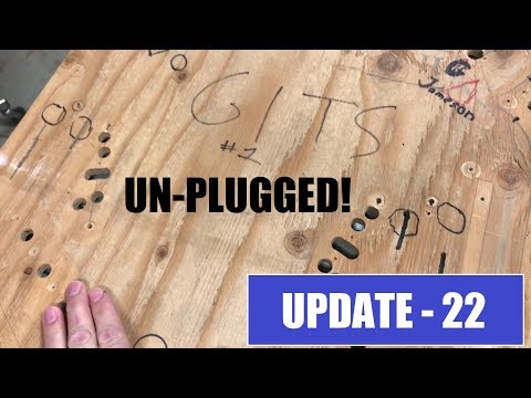 Building a Custom Pinball - 22 - playfield teardown - prep for MGC 2019