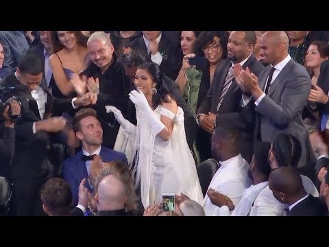 Cardi B Reacts To Winning Best Rap Album | 2019 GRAMMYs