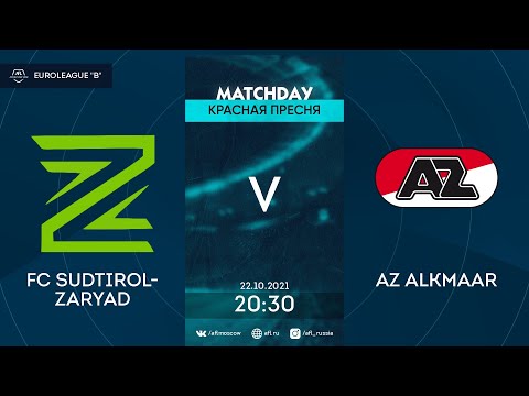 AFL21. Euroleague B3. Play-Off. 1/4 Final. Fc Sudtirol-Zaryad - AZ Alkmaar