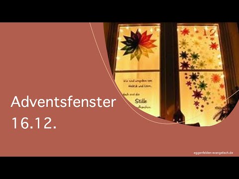 Adventsfenster am 16.12.