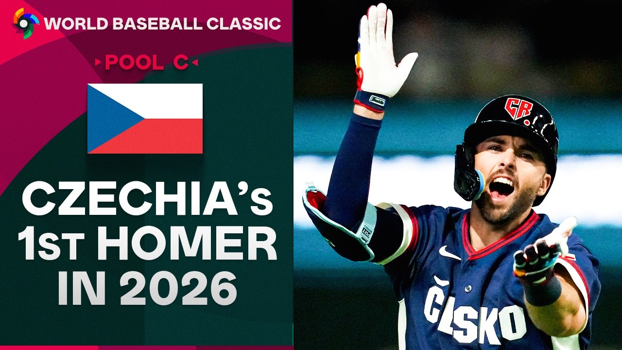 Terrin Vavra gets Team Czechia on the board with a 3-run home run! 🇨🇿 (2026 World Baseball Classic)