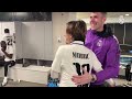 Real Madrid Dressing Room Celebrations after 0-4 Clásico win