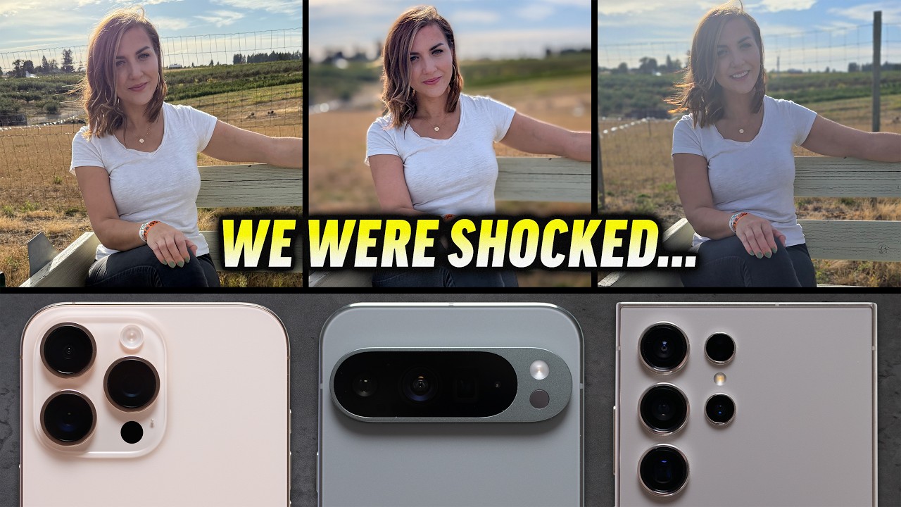 iPhone 16 Pro vs Pixel 9 Pro vs S24 Ultra: UNBIASED Camera Test