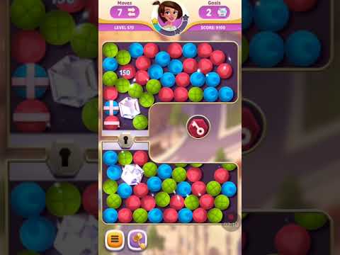 Diamond Diaries Saga Level 570 ~ No Boosters