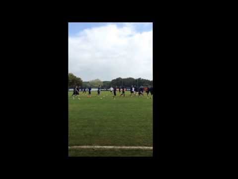 NAPOLIPUNTONEWS - Allenamento mattutino pre Napoli - Porto