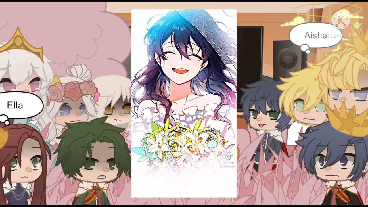 💐☀️Una vez Más Hacia la luz Reaccionan a Aisha +La antigua familia de Aisha☀️💐 [Corto]#gachaclub