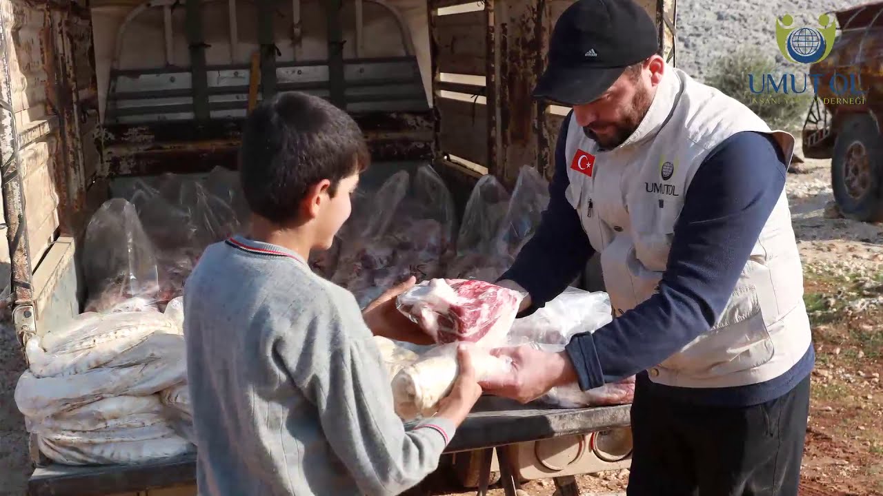 Kurban Bağışlarınız Suriye'de Umut Olsun.