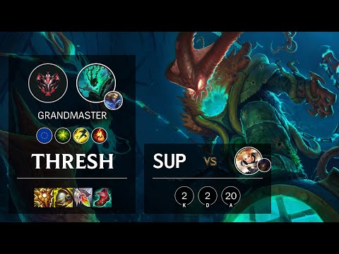 Thresh Support vs Lux - EUW Grandmaster Patch 11.9