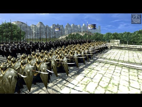 IMMENSE 30000 MAN FOREST BATTLE (HOLD ELVES!) - Third Age Total War Reforged Mod Gameplay