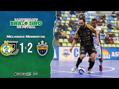 MELHORES MOMENTOS | CREC/JUVENTUDE 1 x 2 PASSO FUNDO | BRASILEIRO DE FUTSAL