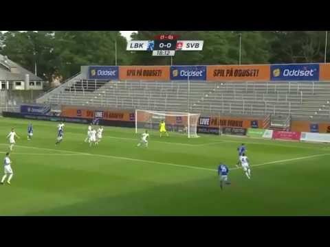Lyngby BK vs SK Slovan Bratislava 2-1 (agg 3-1) - UEFA Europa League 2017/18 Qualification Round 2