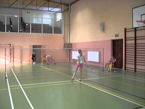 badminton uks orbitek straszęcin obóz  zimowy turniej