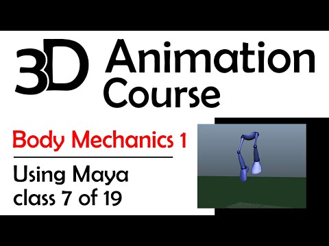 3D Maya Animation Basics 1 Intro To Maya Free 3D Animation Course