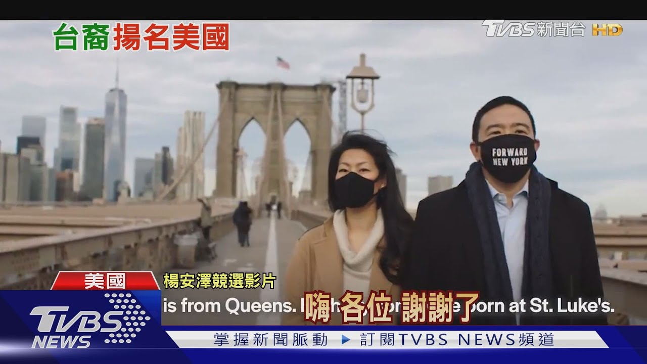 提倡基本收入! 台裔楊安澤參選紐約市長