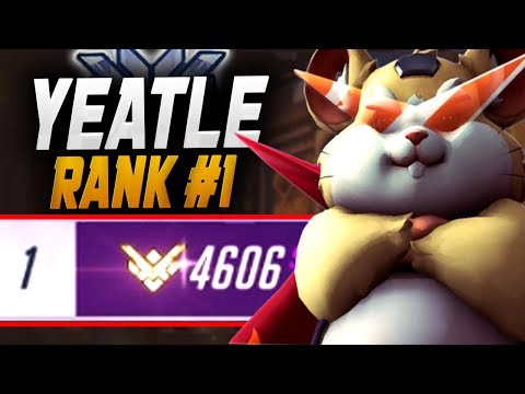 YEATLE GETS RANK 1 - BEST HAMMOND! [ OVERWATCH SEASON 17 TOP 500 ]