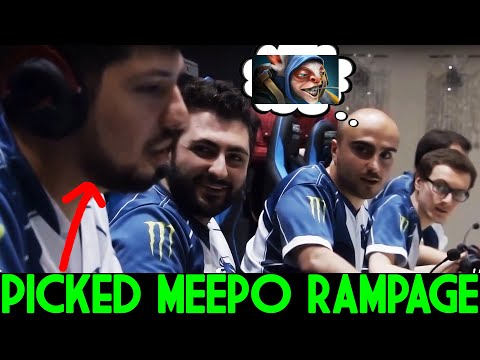 W33 Picked Meepo Rampage VS Chaos Esports - Group Stage Ti 9 Dota 2