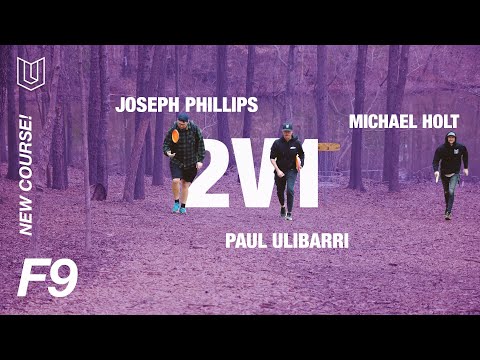 Uli Goes 2 Against 1 On A New Course In Charlotte! F9