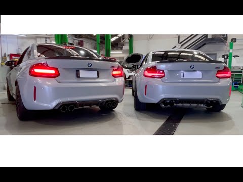 BMW M2 Competition - Akrapovic vs Stock Exhaust