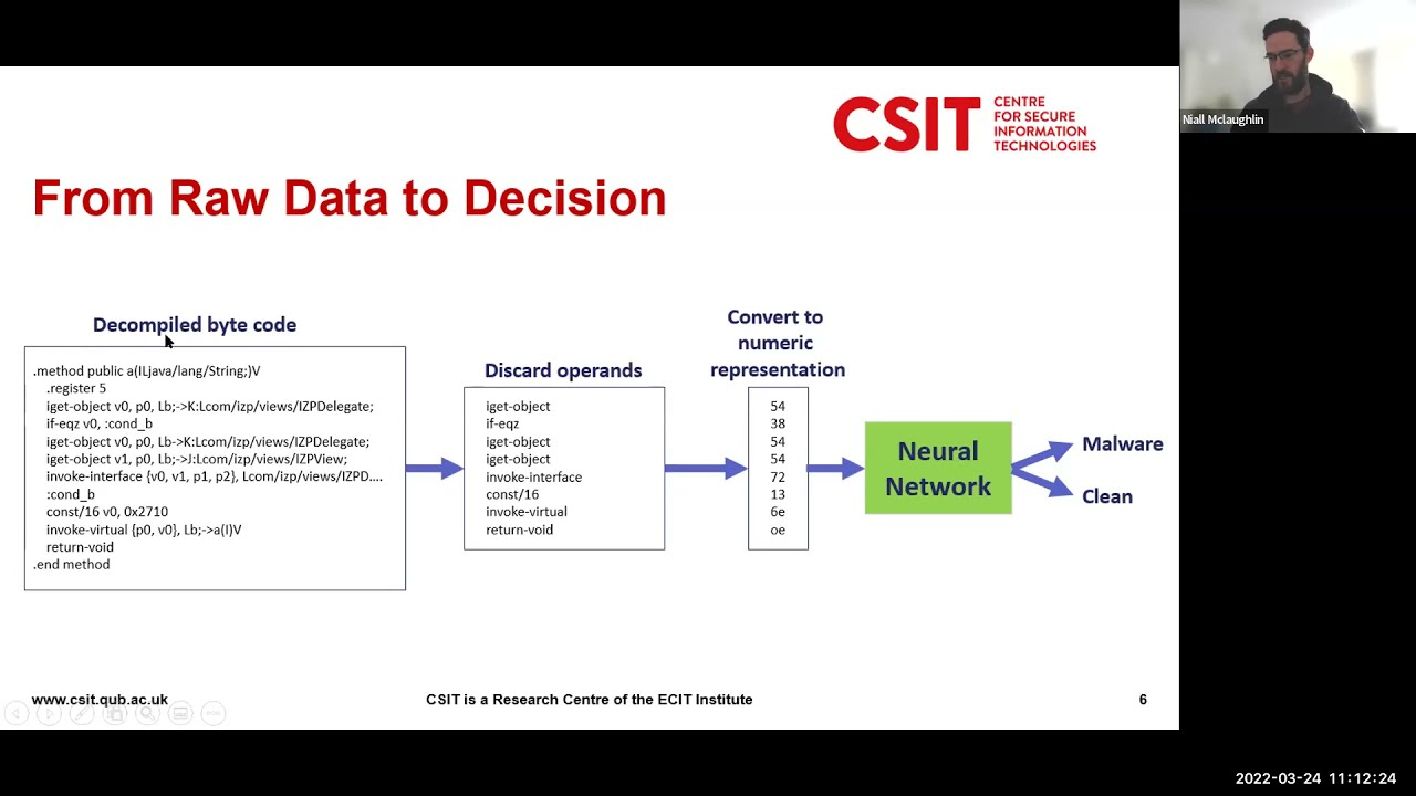 CeADAR Tech Talk- Malware Detection using Deep Learning