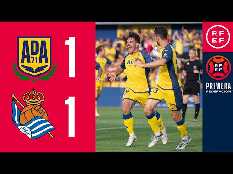 RESUMEN #PrimeraFederación | AD Alcorcón 1-1 Real Sociedad B | Playoffs | 1ª Eliminatoria | Vuelta