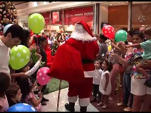 Programa Neusa Bighetti exibido no dia 24/11/2013 - Chegada do Papai Noel Shopping Sta Úrsula