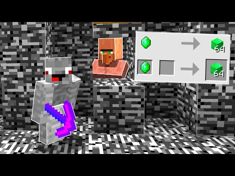 für 1 Emerald kriege ich 64 Emerald Blöcke Troll in LUCKY BLOCK BEDWARS