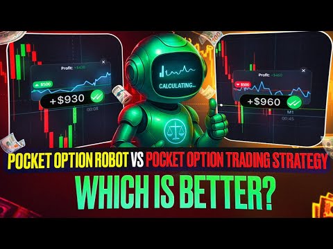 POCKET OPTION ROBOT VS POCKET OPTION TRADING STRATEGY! WHICH IS BETTER? | BINARY OPTIONS SIGNALS