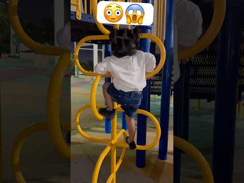 😱Baby Climbs to the Top! Watch Until the End! #videosfortoddlers #adventure #baby
