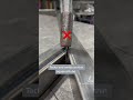 #tack #weld on thin square tube with large gap and common mistakes in #mig #gmaw #welding #welder
